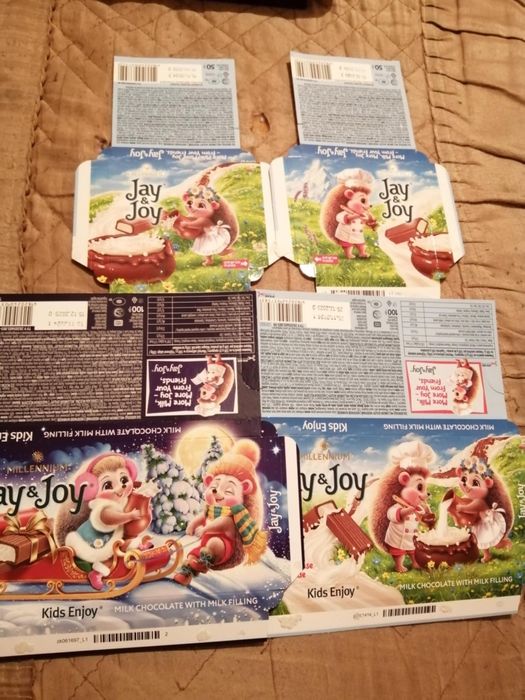 Обертка от шоколада для коллекционирования