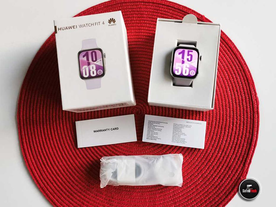 NIEUŻYWANY Huawei Watch Fit 4 Fioletowy - PURPLE - GPS - AMOLED - KPL.