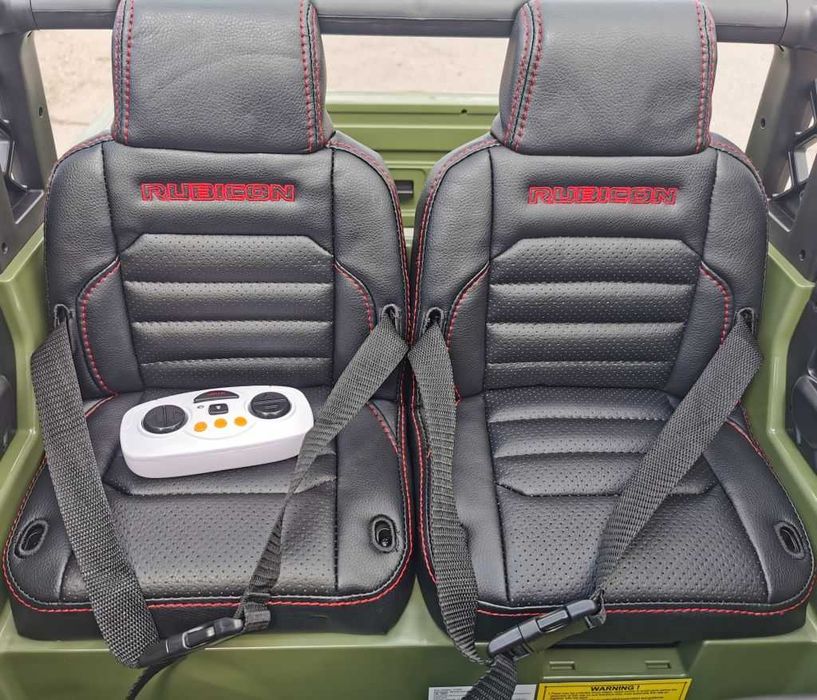BAWIBUS.PL Auto samochód na akumulator JEEP 4x4 na pilota, dwuosobowe
