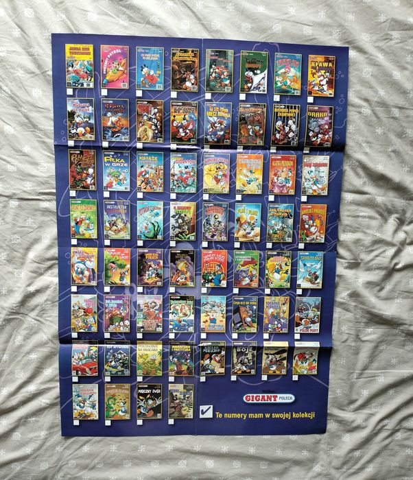 Plakat A1 (2005r.) - Kaczor Donald "Gigant Poleca: Gwiezdne Boje"