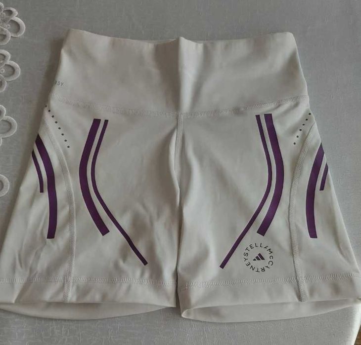 Spodenki sportowe kolarki damskie Stella McCartney & Adidas