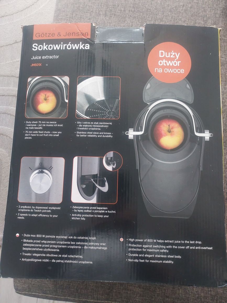 Sokowirówka GÖTZE & JENSEN JM501X