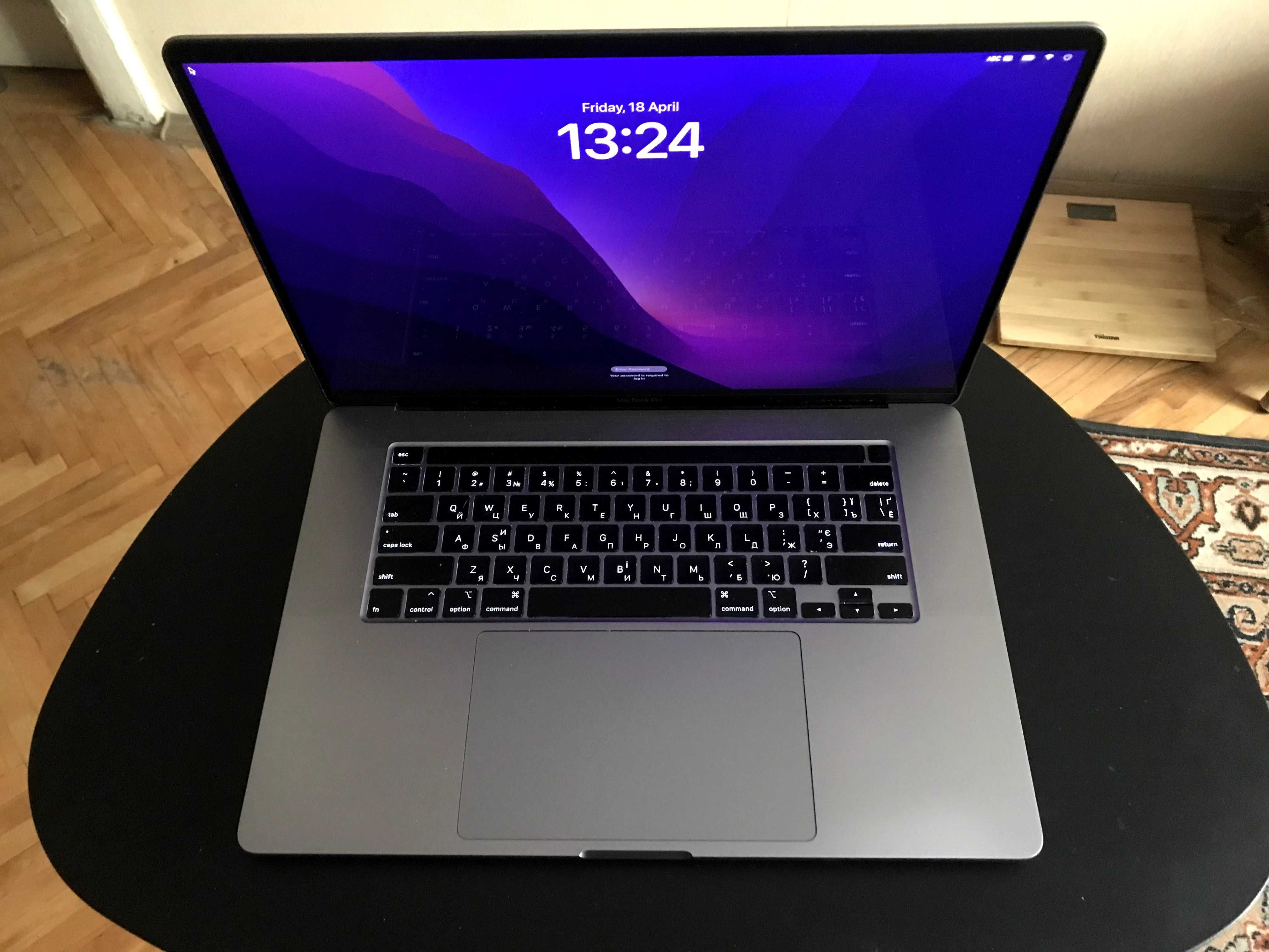MacBook Pro 16' 2019 A2141 /i7 6-Core/32Gb RAM/512GB SSD/AMD 5300M 4Gb