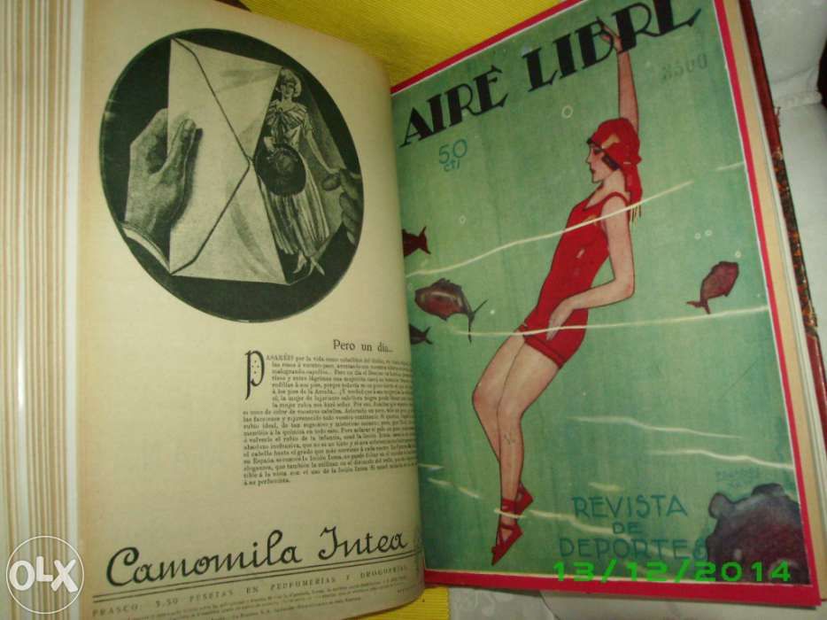 Revista de 1924 de desporto - Aire Libre