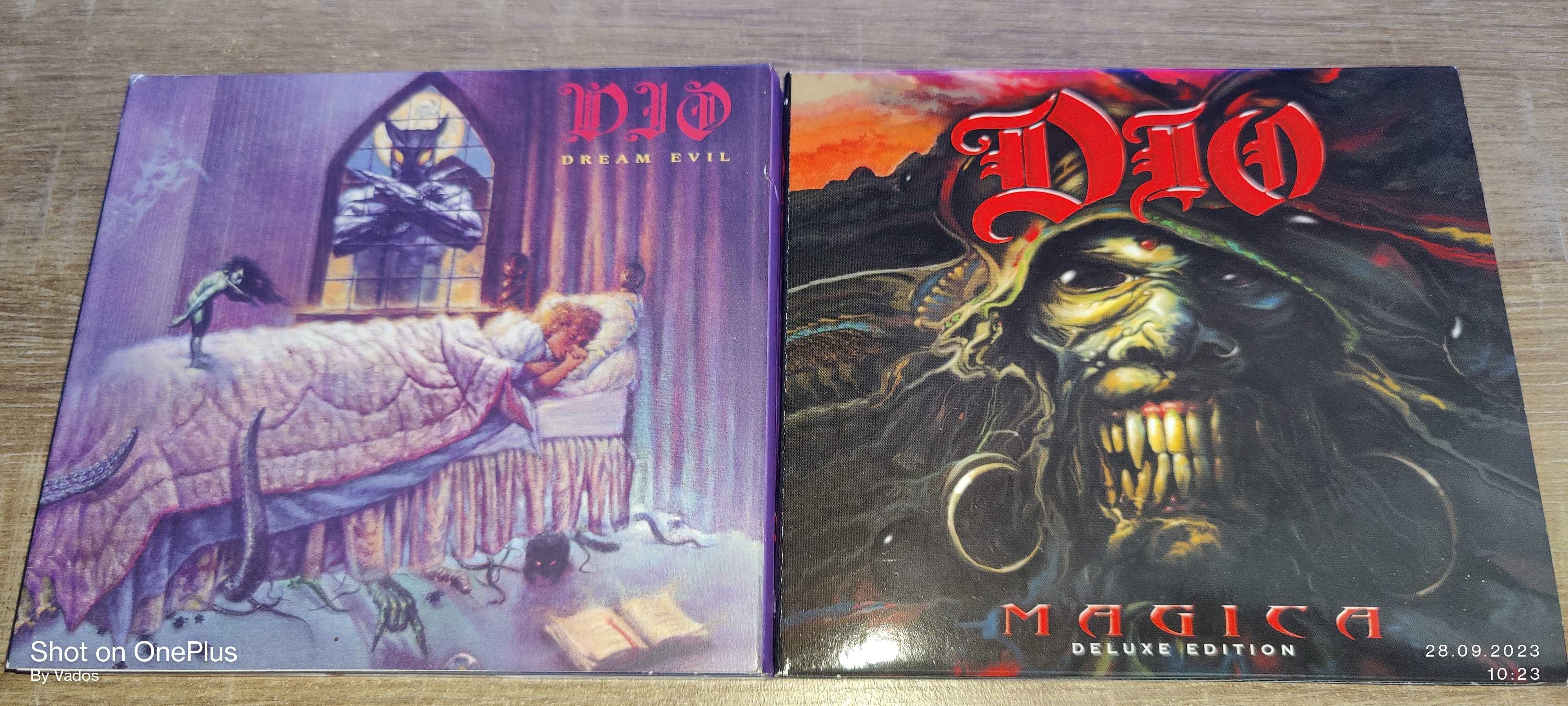 Фирменные CD Dio,Dimmu Borgir,Dream Theater,Europe.