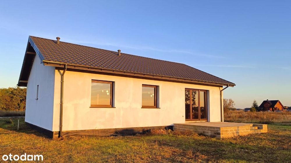Piękny domek parterowy ze strychem w stanie deweloperskim, działka 10a