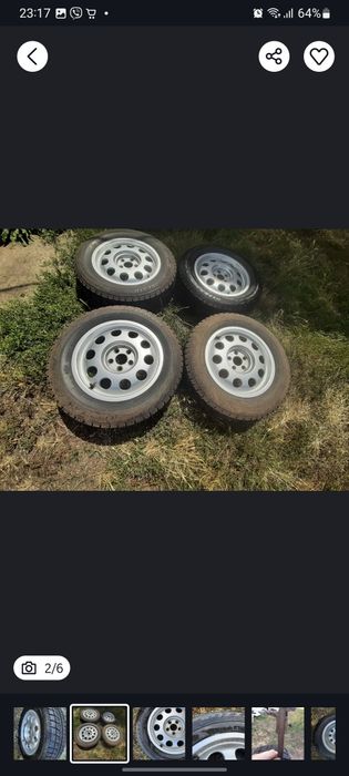 Продам колеса зима