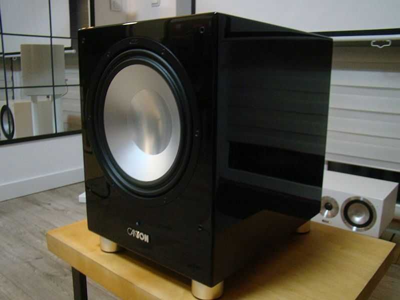 Canton SUB 1200R czarny połysk