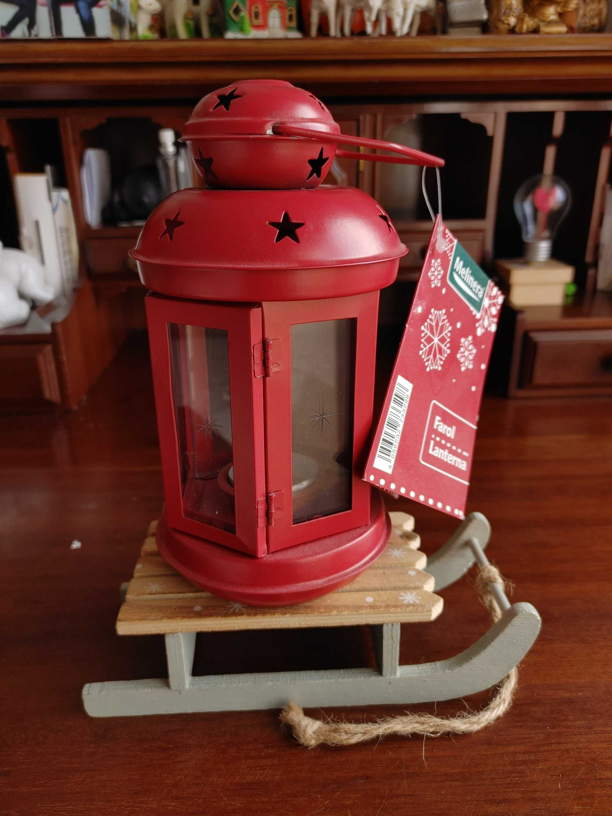 Farol Lanterna com trenó