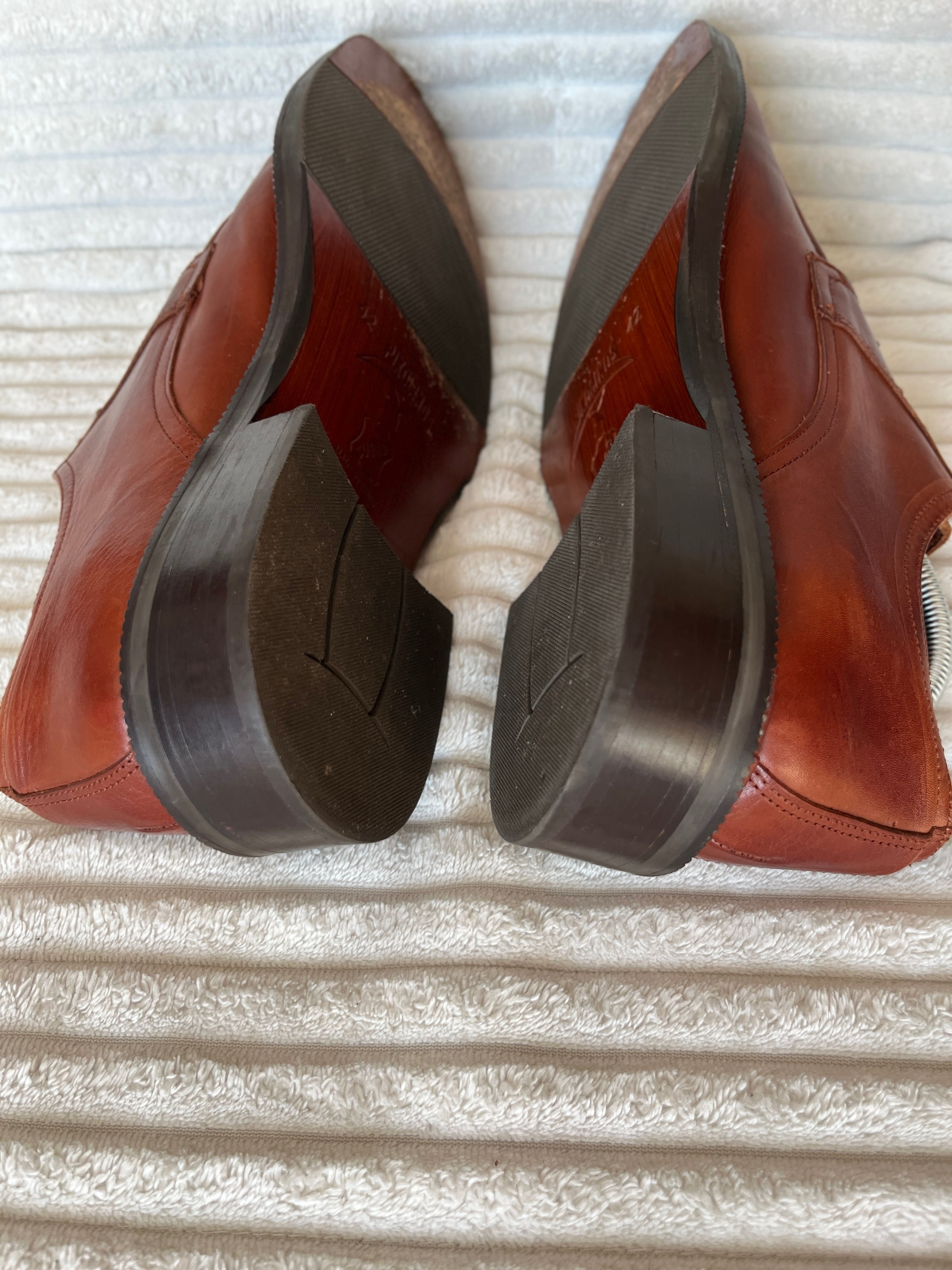 Pikolinos Made in Spain skórzane męskie półbuty rozm42/43