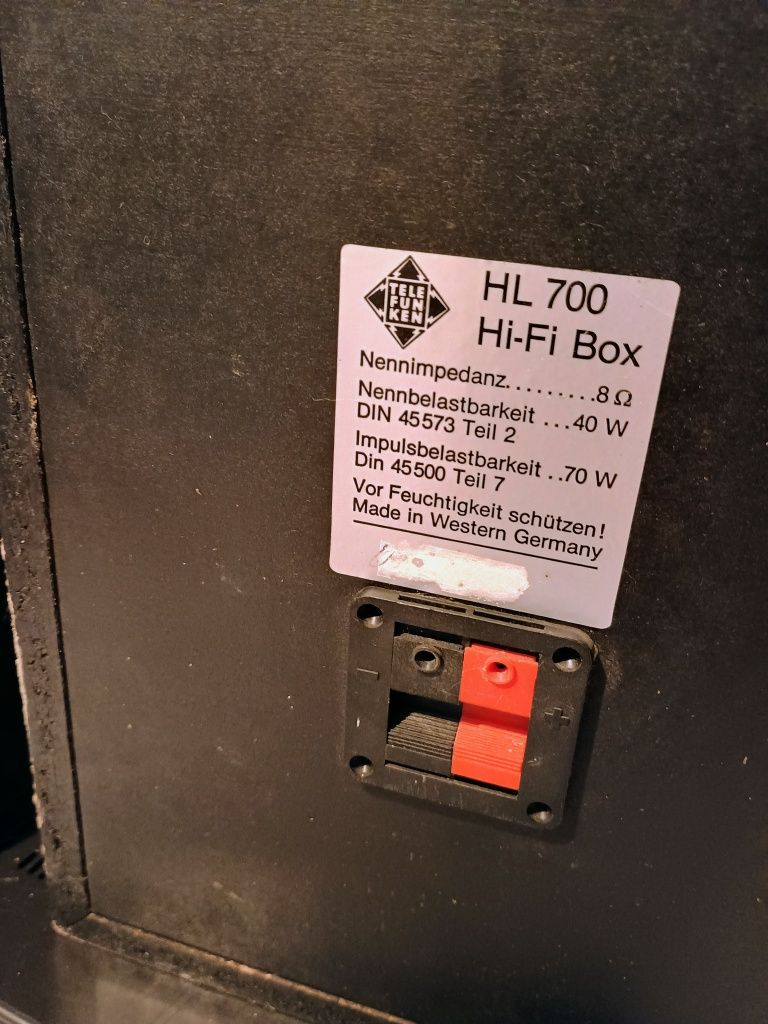 Kolumny Hi-Fi Box Telefunken HL 700