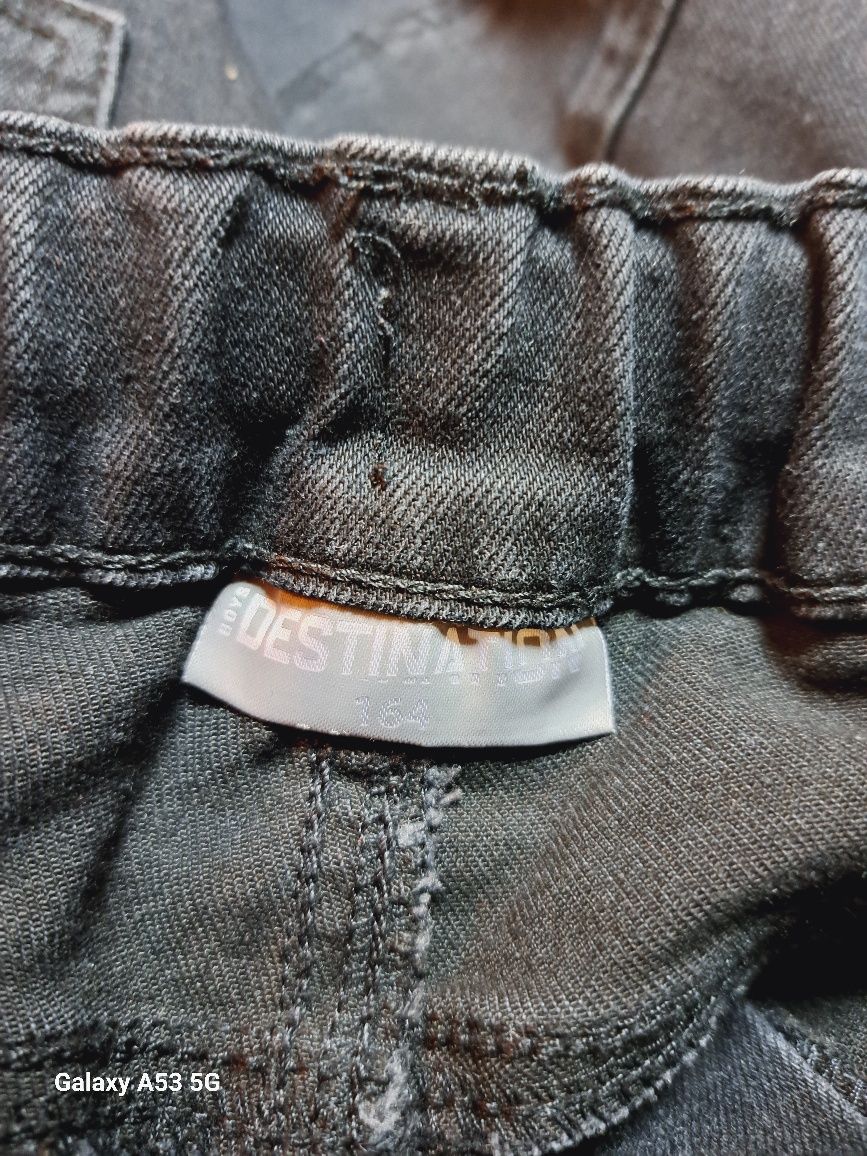 Spodnie chłopięce dżins 164.