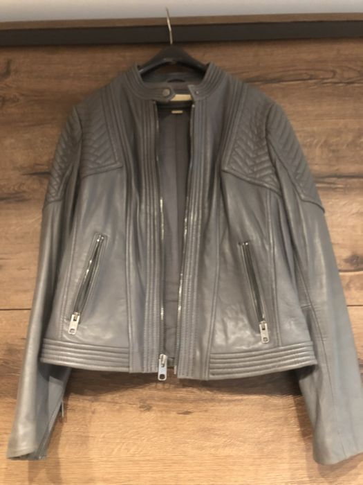 Kurtka skórzana szara Michael Kors M