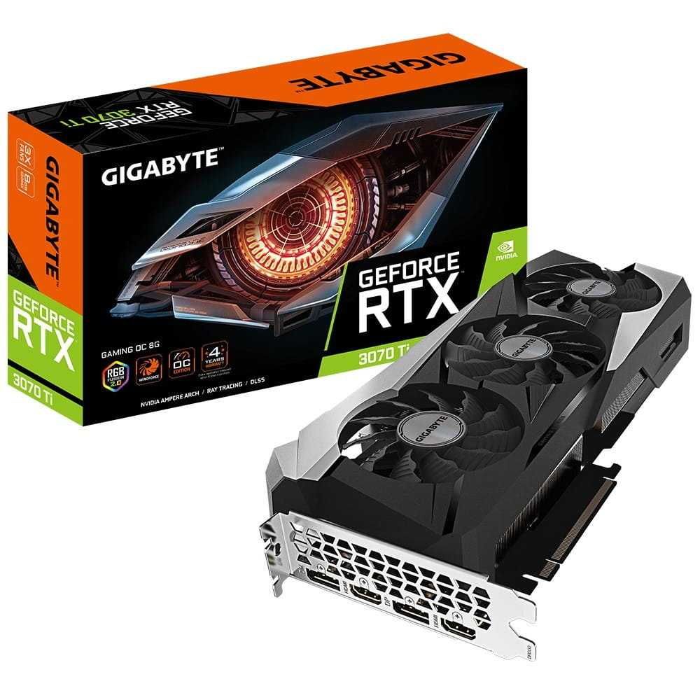 Gigabyte GeForce RTX3070Ti Gaming 8GB GDDR6 256Bit