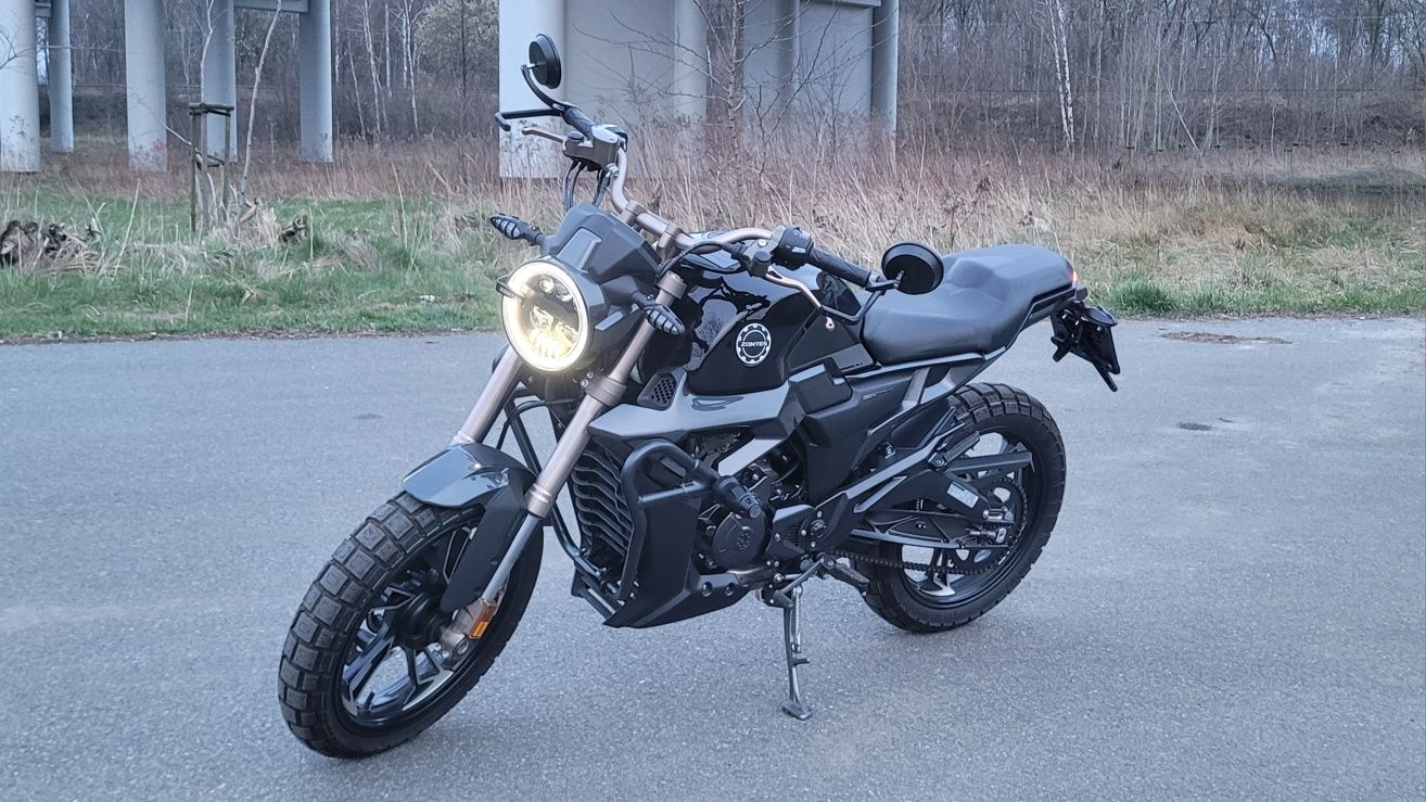 Wynajem motocykla z dowozem, prawko kat. B, Zontes G1, Pożycz Moplika