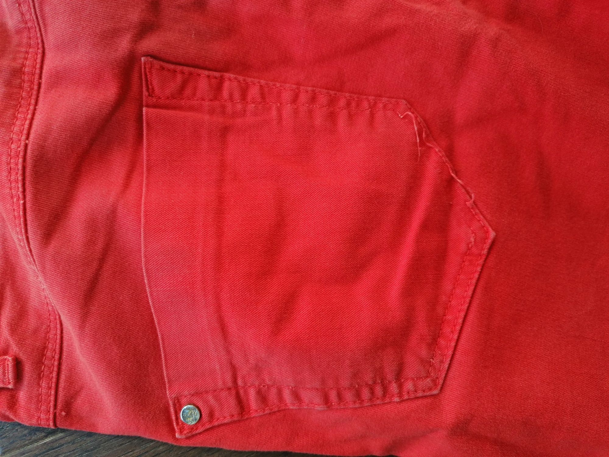 Spodnie Zara zamki 36