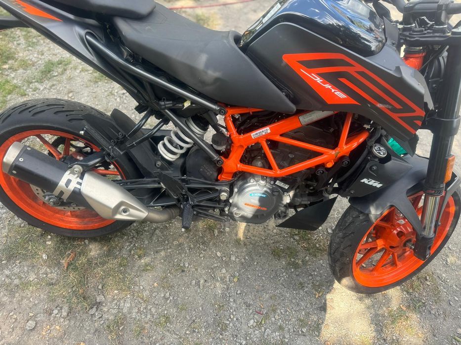 Ktm duke 2023r uszkodzony , ABS, kluczyk