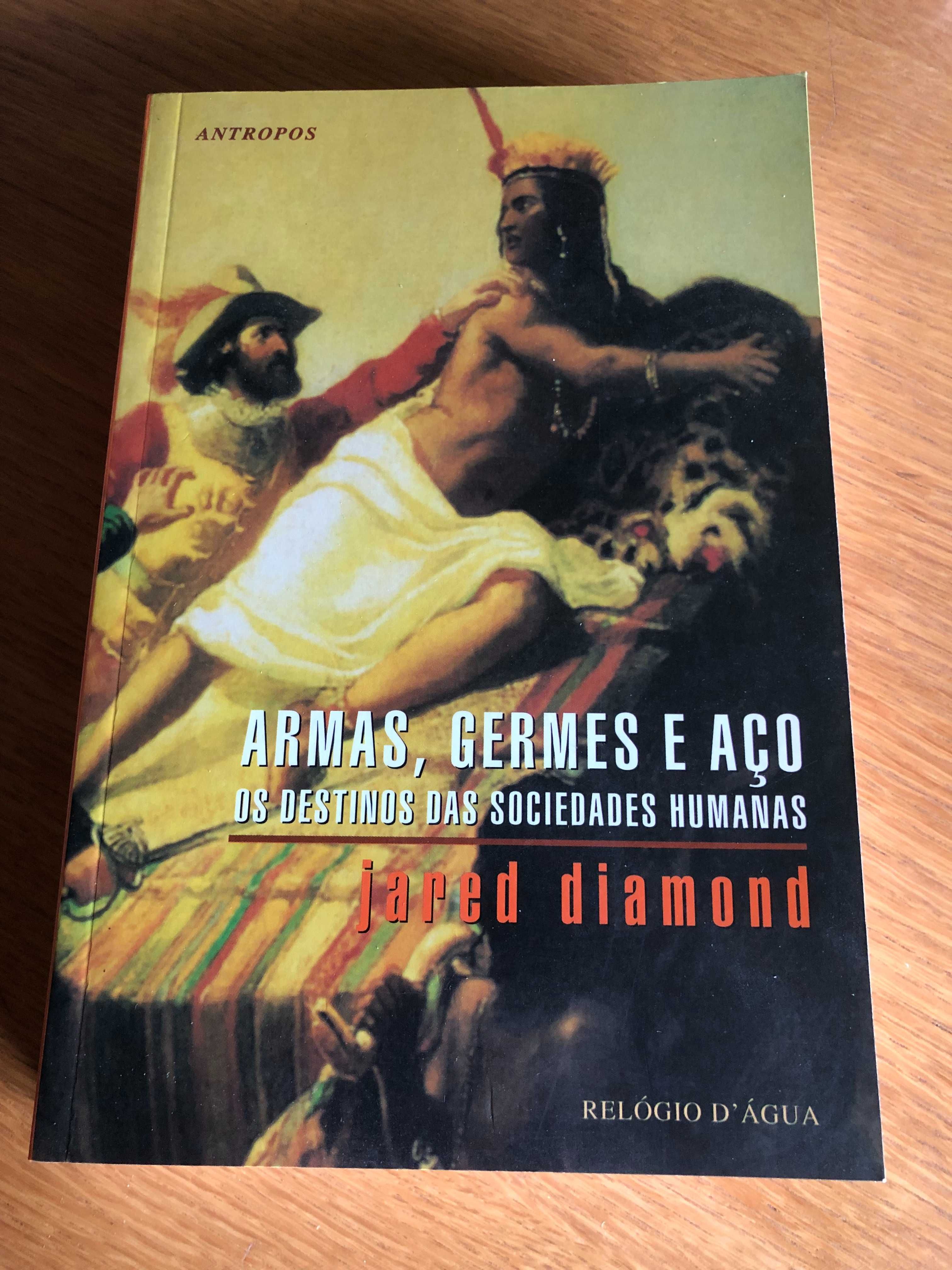 Armas, Germes e Aço    JARED DIAMOND   portes grátis