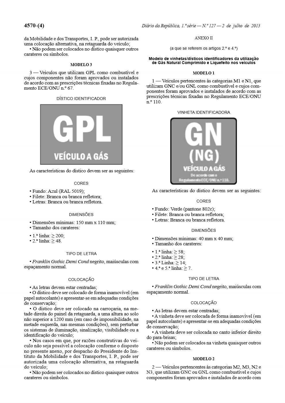 Dístico GPL Azul Autocolante Vinheta + envio GRÁTIS!