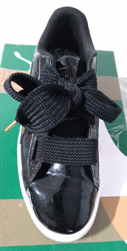 Sapatilhas PUMA com laço Preta Tam:36 (1196)