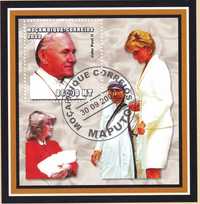 Mozambik 2002 kasowany cena 2,20 zł (2) - Jan Paweł II