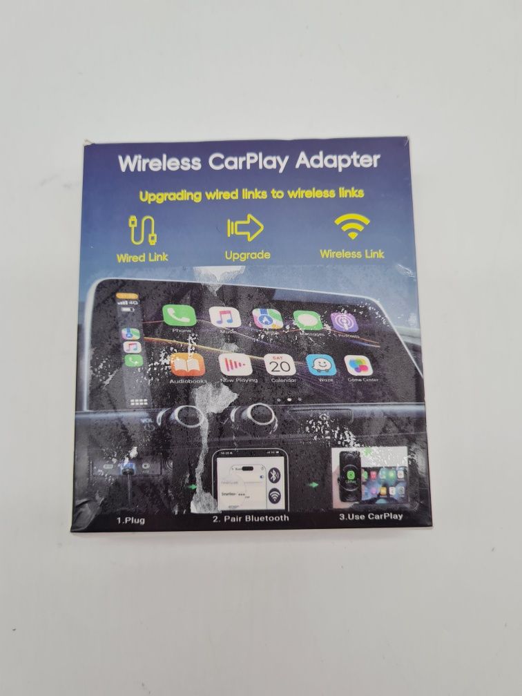 Bezprzewodowy adapter CarPlay USB do samochodu z CarPlay Android iOS