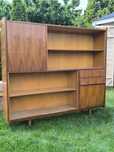 Witryna kredens PRL biblioteczka czerskie fabryki mebli