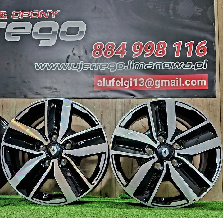 NOWE ALUFELGI RENAULT - 16x5x114,3 - Fluence,Laguna,Megane,Scenic