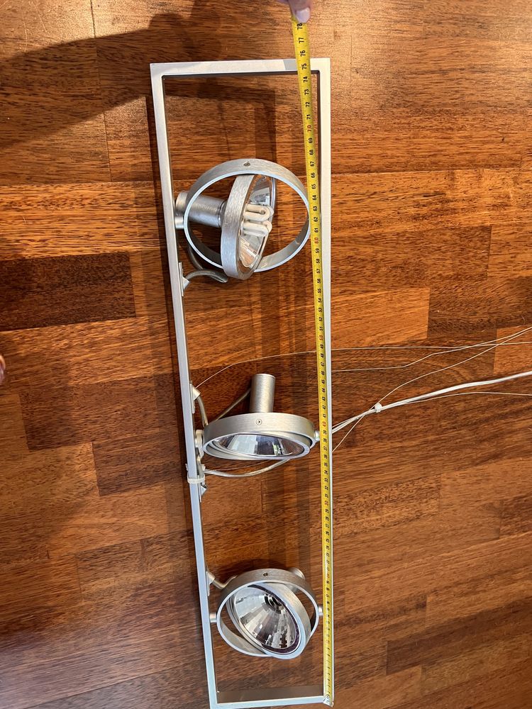 Zestaw lamp sufitowych