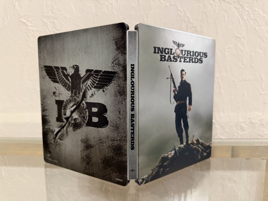 Inglorious Basterds steelbook 4K Ultra HD та Blu-Ray Безславні виродки