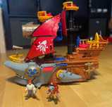 Fisher Price Imaginext Rekin Statek piracki