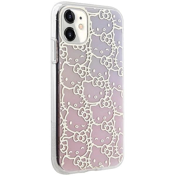 Etui Hello Kitty Iml Gradient Electrop Crowded Kitty Head na iPhone 11