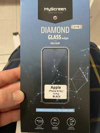 Szkło hartowane MyScreen DIAMOND GLASS edge - etui gratis! iPhone XS