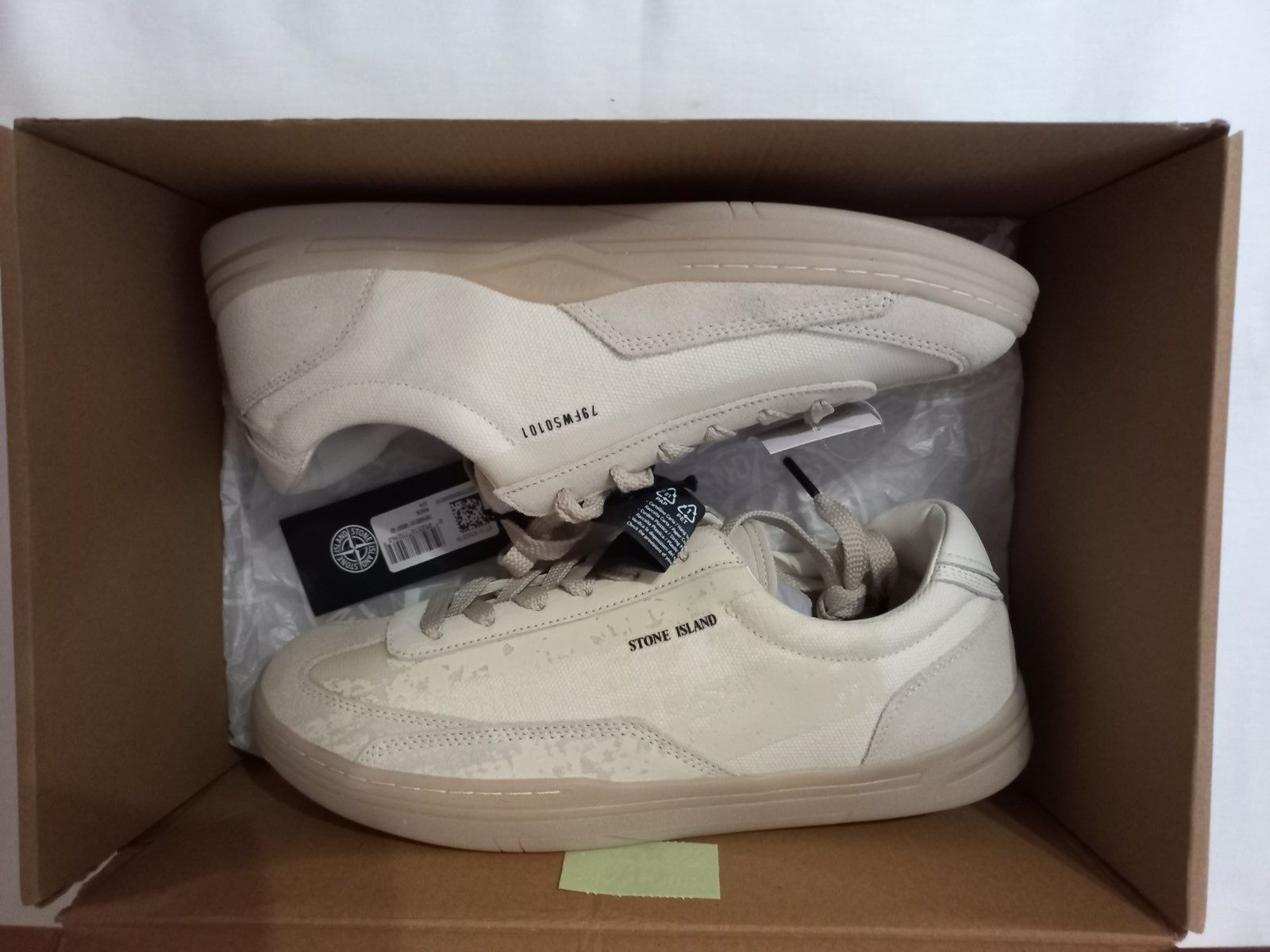 42, 43, Оригінальні кросівки Stone Island rock suede, оригинал кед