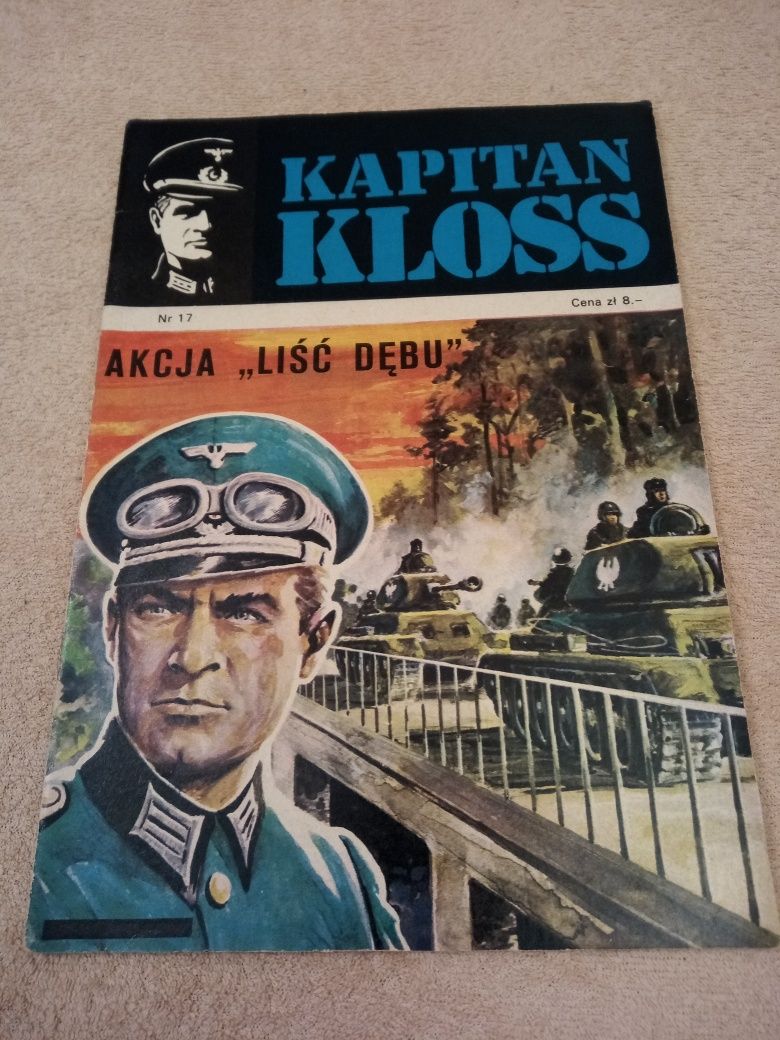 Kapitan Kloss nr 17 Akcja "Liść dębu" wydanie I.