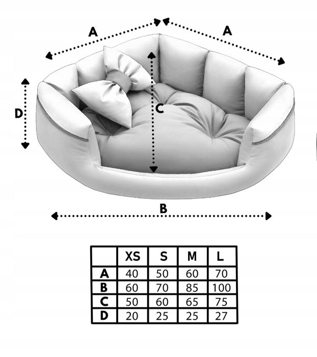Legowisko narożnik dla psa lub kota 70 x 70 welurowe podłoże nieprzema