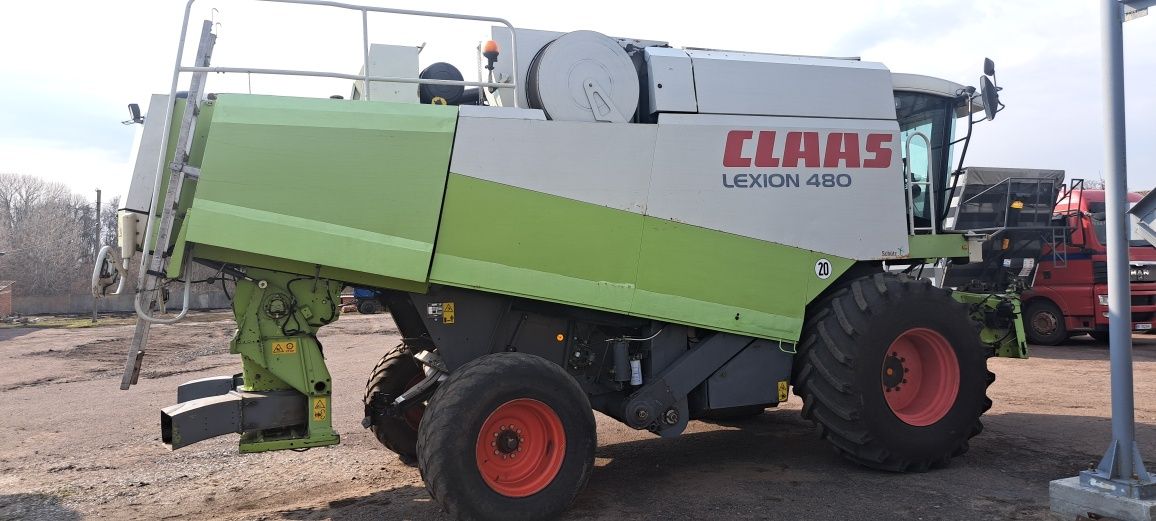 Claas lexion 480 (двигун СAT)
