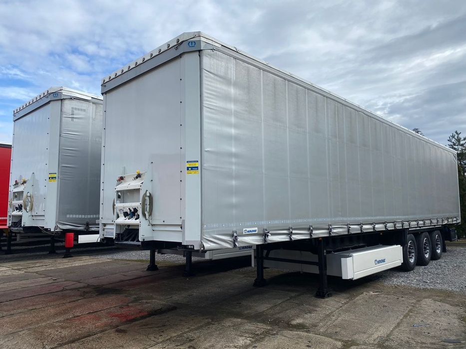 Krone naczepa firanka / firana / Standard naczepa  Coil Liner Light / 2017/2018 / MULDA 9m / RARYTAS / podnoszony dach