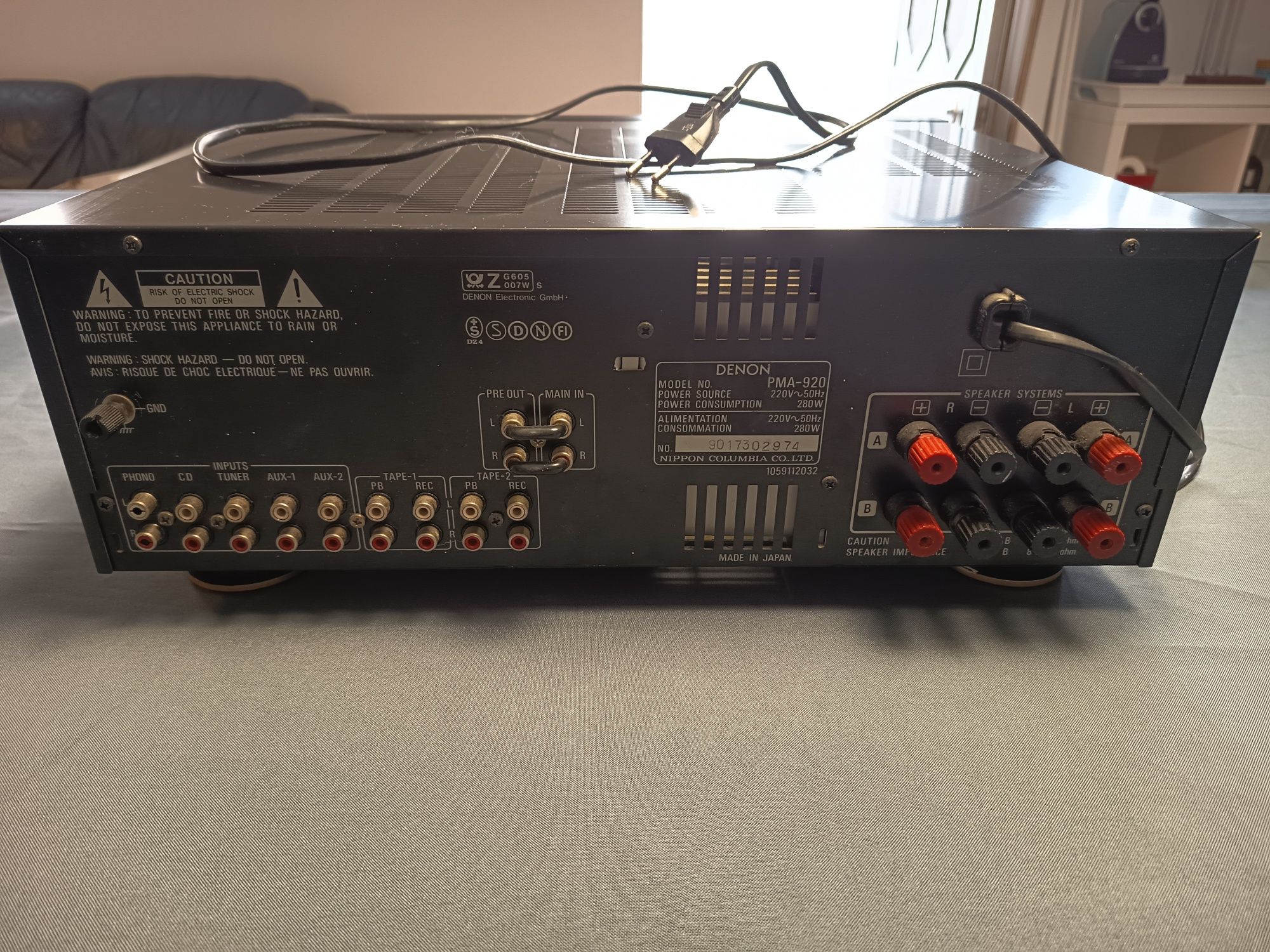 Amplificador Stereo Integrado Denon PMA - 920