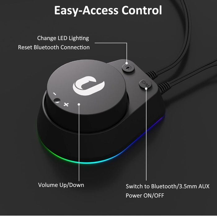 Jeecoo M40 Pc głośnik gamingowy do monitora
