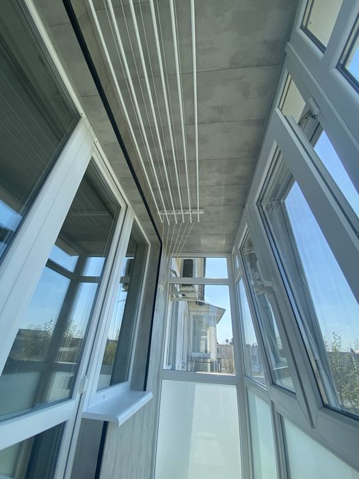 Балкон під ключ.Внутрішні роботи балкону,Розширення! Дах на балкон.