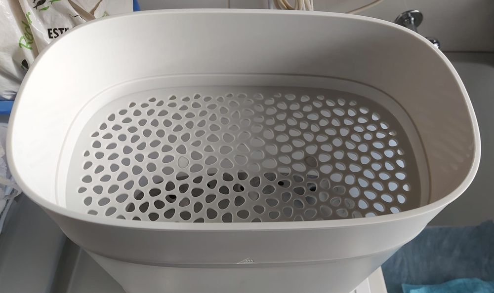 Esterilizador elétrico Advanced, da Philips AVENT - branco medio liso