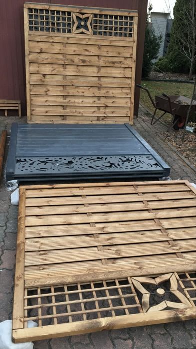 Płot Pergola 180x180 zaimpregnowana 4szt