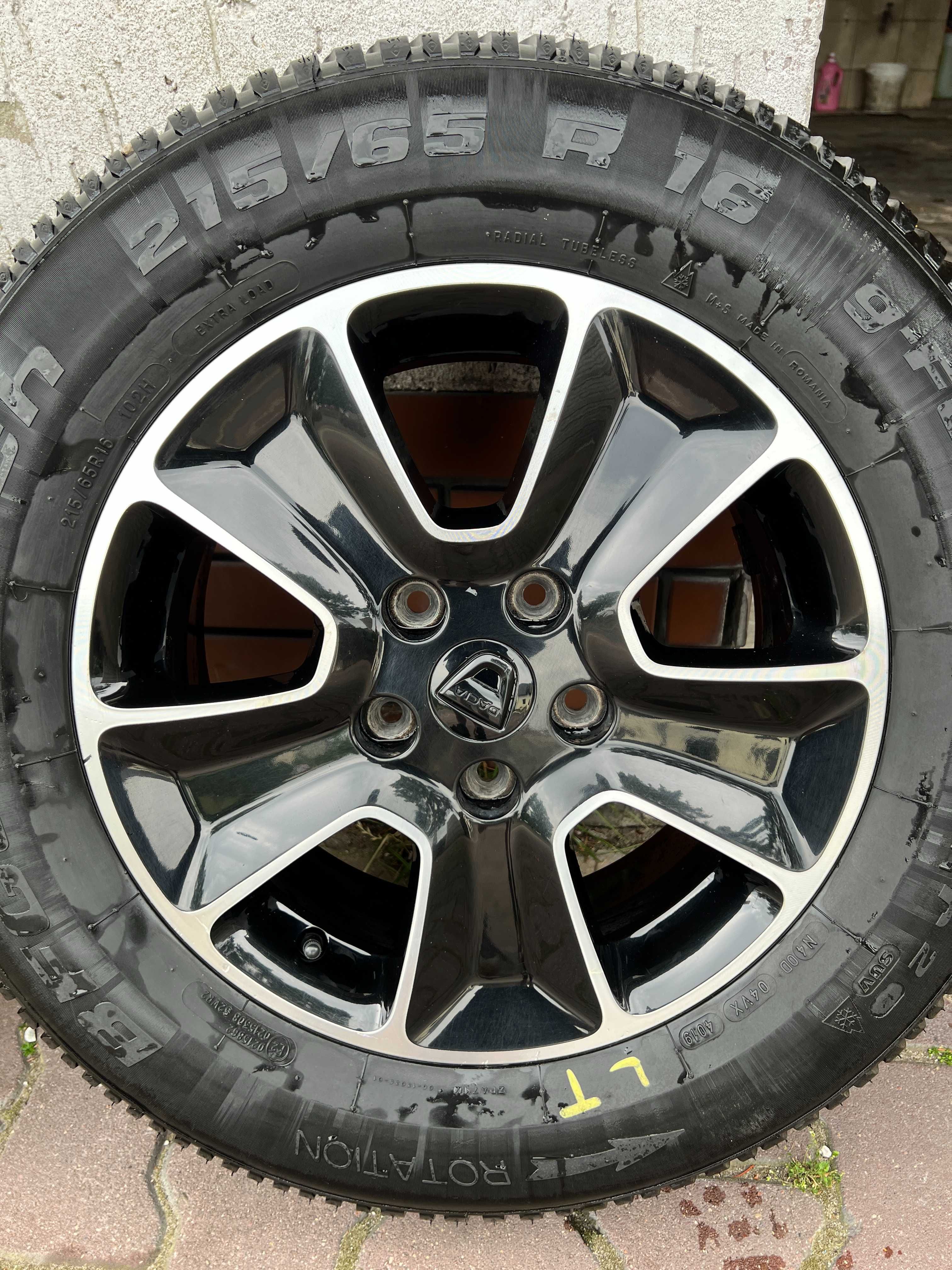 4 szt ALUFELGI Dacia Duster 6,5Jx16" ET 50 5x114,3 otwór 66 mm