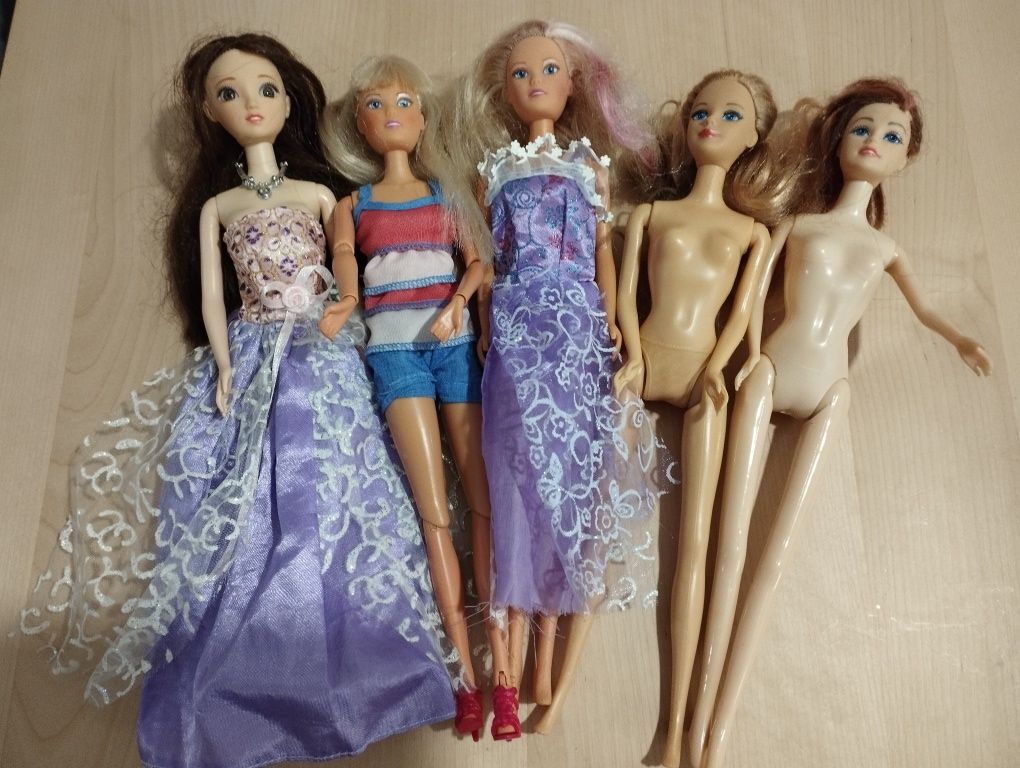 Lalki typu Barbie 5 szt