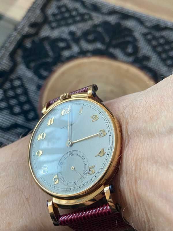 Luksusowy Swiss Movado 1940 rok