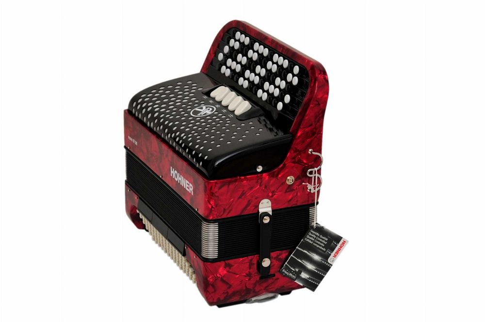 Akordeon guzikowy HOHNER NOVA III 96 basów / NOWY / pokrowiec / pasy