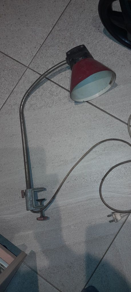 Lampa biurkowa prl