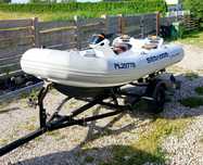 Seadoo Explorer z przyczepą i pokrowcem komplet