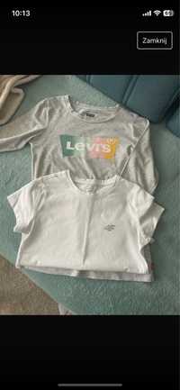 Dwie koszulki levis & 4F